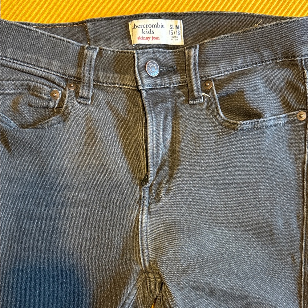 Abercrombie Kids Slim Fit Blue Jeans